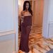 Summer Fashionable Elegant Sequined Strapless Dress American Style Ruched Bodycon Sexy Women's Clothing_ecoleips.com