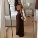 European And American Cross-Border Women's Fashion Summer New Sexy Hot Girl Style Long Strap Lace Patchwork_ecoleips.com