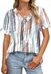 WIHOLL Womens Summer Tops Short Sleeve Basic Casual V Neck T Shirts Trendy Fashion 2026_ecoleips.com