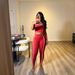 TW888 Color Block High-Waisted Yoga Suit Women's Fashion Casual Sports Vest Two-Piece Set European And American Style_ecoleips.com