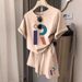 Women's Clothing Short Sleeved Shorts Suit Loose Slim Two Piece Suit Stylish Casual Sports Suit_ecoleips.com