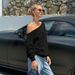 Voya Women's Sexy One Shoulder T-shirt 2026 Spring/Summer New Collection Off Shoulder Loose And Slimming Top_ecoleips.com