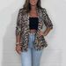 Women's Clothing Spring And Autumn Leopard Print Heart New Style Casual Versatile Temperament One Piece Dropshipping_ecoleips.com
