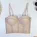 Women's Clothing Sexy Beaded Mesh Bra For Wearing Outside Body Shaping Fishbone Sling_ecoleips.com