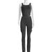 Women's Clothing Casual High Waist Jumpsuit For Women Style Twist Stripe Elastic Work Pants Autumn Winter Suit_ecoleips.com