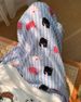 2025 Trendy Striped Pajama Pants For Women - Long Pants With Cartoon Print - Large Size - Loose Fit - Perfect For Home Wearing_ecoleips.com