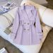 Women's Clothing Suit Collar Trench Coat Waist Hugging Versatile Slimming Petite Khaki Trench_ecoleips.com