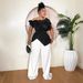 Women's Clothing One Shoulder Tops_ecoleips.com