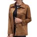 Europe, America 2025 Cross-border Women's Clothing Autumn And Winter New Products Casual Fashion Versatile Suede Cardigan Slim Jacket Jacket Women_ecoleips.com