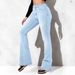 Cross-Border Independent Station Autumn Hot Girl Skinny Jeans Women Street Mid-Waist Stretchy Flared Floor-Length_ecoleips.com
