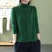 Derong 2026 Autumn/Winter Semi-High-Neck Long-Sleeved T-Shirt Women's Underwear, Large Size, Fit-Fitting, Warmth-Enhan_ecoleips.com