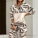 2026 New Spring Women's Clothing, Cross-Border European And American Casual Sports Suit, Fashionable Printed Long-Sleeve_ecoleips.com