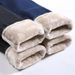 2022 Autumn Winter New Fleece-Lined Jeans For Women Korean Style Slimming Versatile High-Waisted Thickened Skinny Pants_ecoleips.com