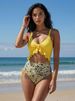 Women's Sexy Bikini One Piece Swimsuit European And American Style New Clothing Swimwear_ecoleips.com