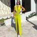 Women's clothing style summer new cross-border women's fashion V-neck sexy hollow slim hip evening dress_ecoleips.com