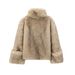 Women's New Fashion Light Luxury Temperament Elegant Faux Fur_ecoleips.com