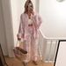 Women's Clothing Fashion Casual Printed Long Sleeved Shirt And Trousers Ladies Suit Two Piece Suit_ecoleips.com