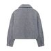 Women's Clothing Beaded Leather Short Jacket American Style Fashion Casual Lightweight Coat For Spring/Autumn Summer_ecoleips.com