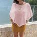 Diyun European And American Hot Girls Fashionable Sexy Hollow Out Shawl T-Shirt Knitwear Women's Clothing 2026_ecoleips.com