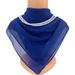 Muslim Accessories"Elegant Diamond-Embellished Chiffon Square Scarf – Lightweight & Versatile Headscarf For Women"_ecoleips.com