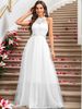 Women's Clothing Evening Dress Wedding Dress Birthday Dress Princess Dress High End Halter Neck Banquet Host Dress Skirt_ecoleips.com