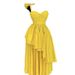 Women's Clothing Spring New Bow Sling V Neck Ruffle Dress_ecoleips.com