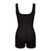 Women's Sexy Off-Shoulder Backless Solid Color Bodysuit Tight Fitting_ecoleips.com