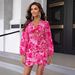 Spring Cross-Border Hot Sale Long Sleeve Fashionable Elegant Slim Sexy Bodycon Dress Women's Wholesale_ecoleips.com