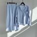 Women's Retro Cotton Linen Shirt Set High Waisted Loose Trousers Artistic Two Piece Outfit plus Size Autumn Winter Clothing_ecoleips.com
