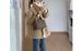 girl Girl Cool And Stylish Workwear Style Lapel Collar Parka For Women Winter Mid-Length Loose Thickened Warm Cotton Jacket_ecoleips.com
