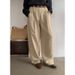 Suitable For All Seasons CLEAN SPACE Simple Draped Casual 2025 Thirteen Lines Spring Summer New Comfortable Long Pants For Women 53288_ecoleips.com