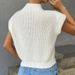 Aria Basics Foreign Trade 2026 Spring Autumn New Fashion Women's Sweater European And American Style Twisted High Collar Vest_ecoleips.com