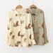 Verve Women's Clothing 2025 Autumn New Fashion Leopard Animal Print Long Sleeve Shirt Top For Women_ecoleips.com