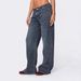 Women's Clothing Wide Leg Hot Girl Street Loose Low Waist Retro Large Size Denim Trousers_ecoleips.com