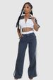 Women's Clothing Colorblock Contrast Two Piece Women's Sportswear Short Top + Wide Leg Pants Set_ecoleips.com