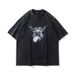 Foreign Trade Wholesale Pure Cotton Star Print Short Sleeve T-Shirt For Women, Ins Japanese Harajuku Style, Loose Fit,_ecoleips.com