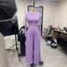 Women's Solid Color T-Shirt And Wide Leg Pants Set Spring Autumn Two-Piece Casual Comfortable Clothing_ecoleips.com