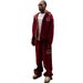 Women's Solid Color Minimalist Clean Fit Sweatshirt Jacket American Street Hip Hop Style High Street Trendy Outfit_ecoleips.com