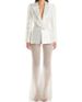 Spot 2024 Spring and Summer New Style Hollow Beaded Three Dimensional Flower Suit Pearl Sequin Mesh Trousers Set_ecoleips.com