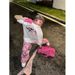 Pink Realtree Camo Cargo Joggers, Baggy Wide Leg Trousers With Drawstring, Streetwear Pants For Men/Women_ecoleips.com