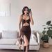 Hollow Out Slit Strappy Bodycon Maxi Dress Summer Solid Color Slim Fitting Long Party Dress For Women_ecoleips.com