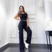 High-Waisted Cargo Pants Women's Wide Leg Multi-Pocket Streetwear Pants – Utility Chic (Black, Grey, Light Brown)_ecoleips.com