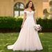 Women's Clothing One Shoulder Light Wedding Dress Forest Style New Style Simple Super Fairy Dream Hepburn Backless Travel Shooting Small Tail Slim_ecoleips.com