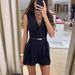 Fashion Women's Elegant Slim Fit Commuter Suit Jumpsuit Straight Leg Shorts New Style Vacation Style_ecoleips.com