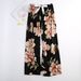 Women's Shorts Loose Pajama Pants Summer Lounge Trousers Floral Print Casual Stretch Waist Drawstring Free Size Pants Home Pants_ecoleips.com