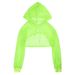 Short Sleeved T-shirt Summer New Loose Dance, Yoga, Exercise, Mesh Mask, Hooded Sun Protection Suit For Women's Clothing_ecoleips.com