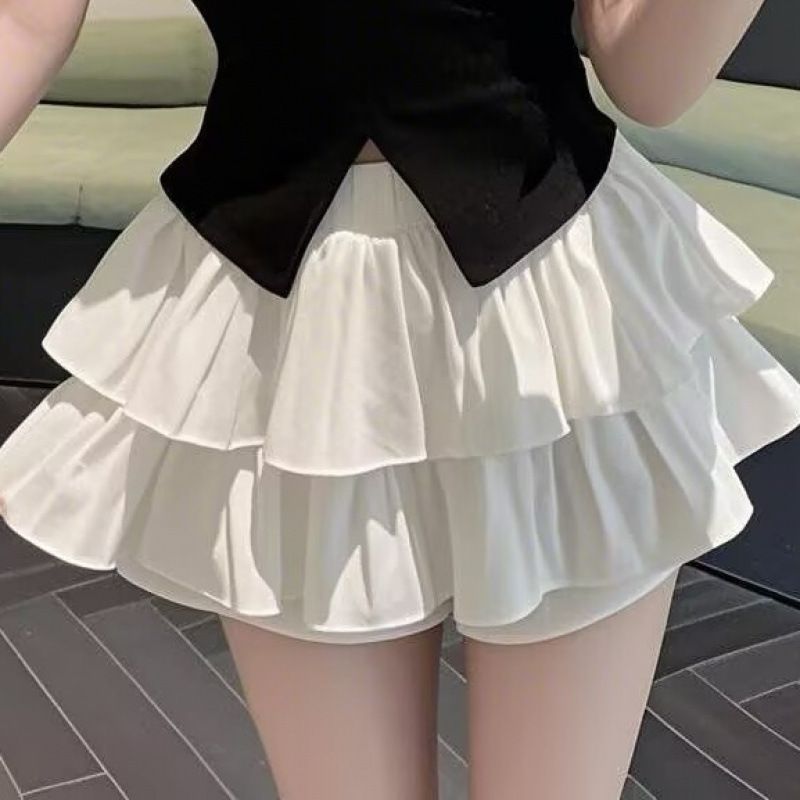 Summer Outfit For Women With Chest Pads, Strapless Top, High-Waisted Pleated Skirt, Sweet And Fresh Style,_ecoleips.com