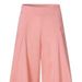K Women's Pure Color High-waist Wide-leg Pants Thin Casual Pants_ecoleips.com
