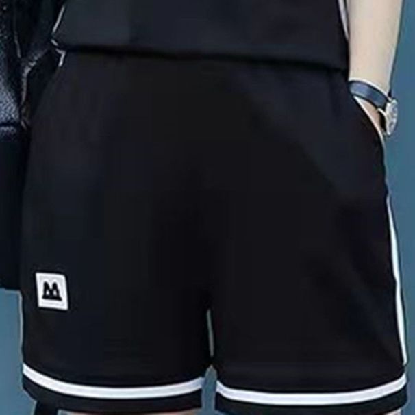 Women's Fashion Sports Set Short Sleeve Shorts Two-Piece Loose Plus Size Casual Wear Summer New Off-Shoulder Trendy_ecoleips.com