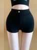 K New Style Of High-heeled Pants, Sexy And Versatile, Fashionable And Slimming, High Waisted Shorts, Jeans_ecoleips.com
